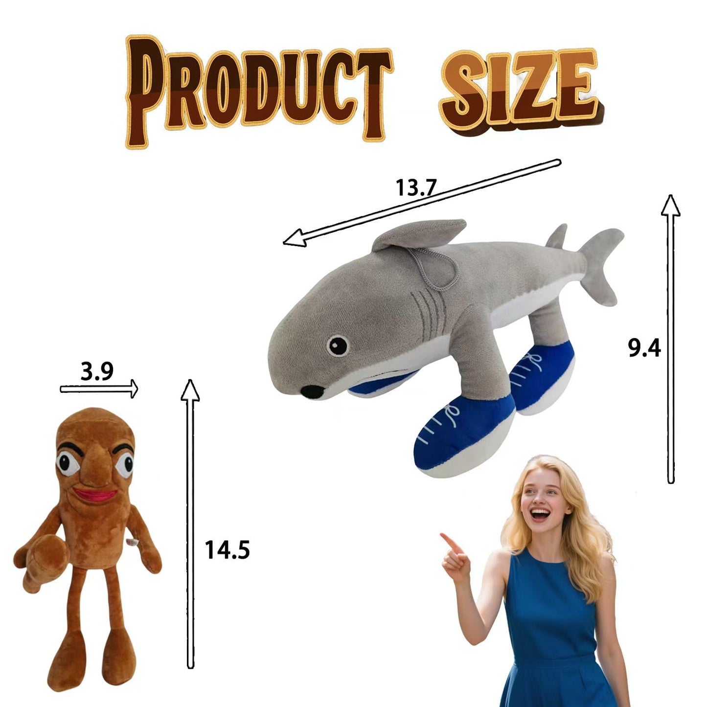 LINJABASZKZ Tralalero SahurPlush – 12" Animal Soft Pillow Toy – Funny Tung Tung Meme-Inspired Collectible for Fans 5pcs (Green)