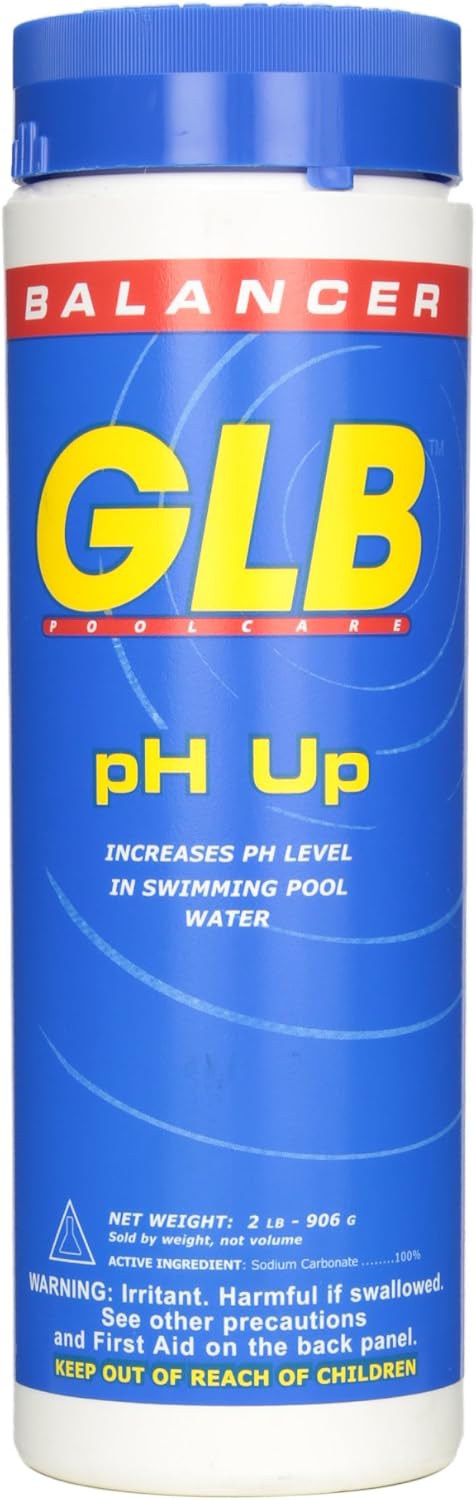 GLB Pool & Spa Products GLB 71244 2-Pound Pool and Spa Products pH Up Pool Water Balancer
