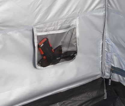 E-Z UP Camping Cube 6.4, Converts 10' Straight Leg Canopy into Camping Tent, Royal Blue (Canopy/Shelter NOT Included)