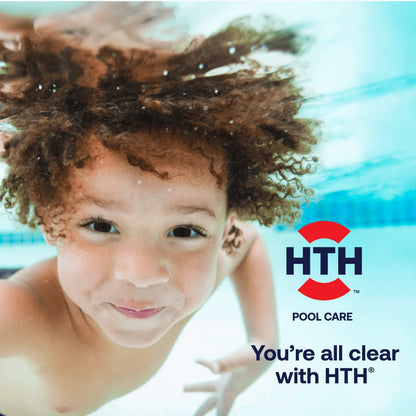 HTH 52036R Pool Care Shock Advanced, Swimming Pool Chemical - Cal Hypo Formula, Prevents Bacteria & Algae, Restores Crystal Clear Water - Shock Treatment, (6 Pack)