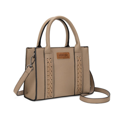 Wrangler Mini Tote Bag for Women Cute Small Satchel Purse Top-handle Handbag with Strap