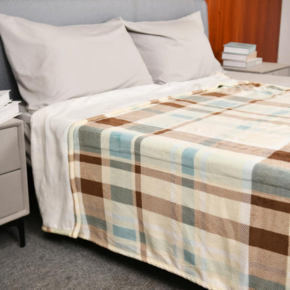 MERRYLIFE Heated Blanket Cozy Soft Electric Blanket with 4 Heating Levels&8 Hours Auto Off Overheat Protection Machine Washable UL&FCC Certification Use for Home Couch (Cheetah,50" 60")