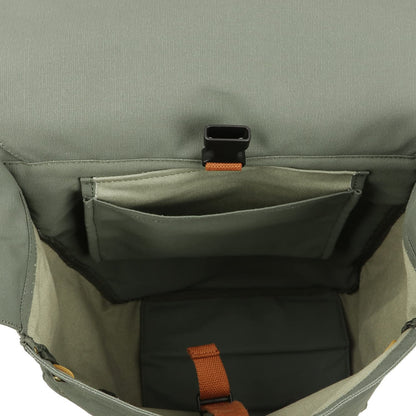 TOURBON Canvas Bike Bags Rear Rack Roll-up Bicycle Panniers Waterproof