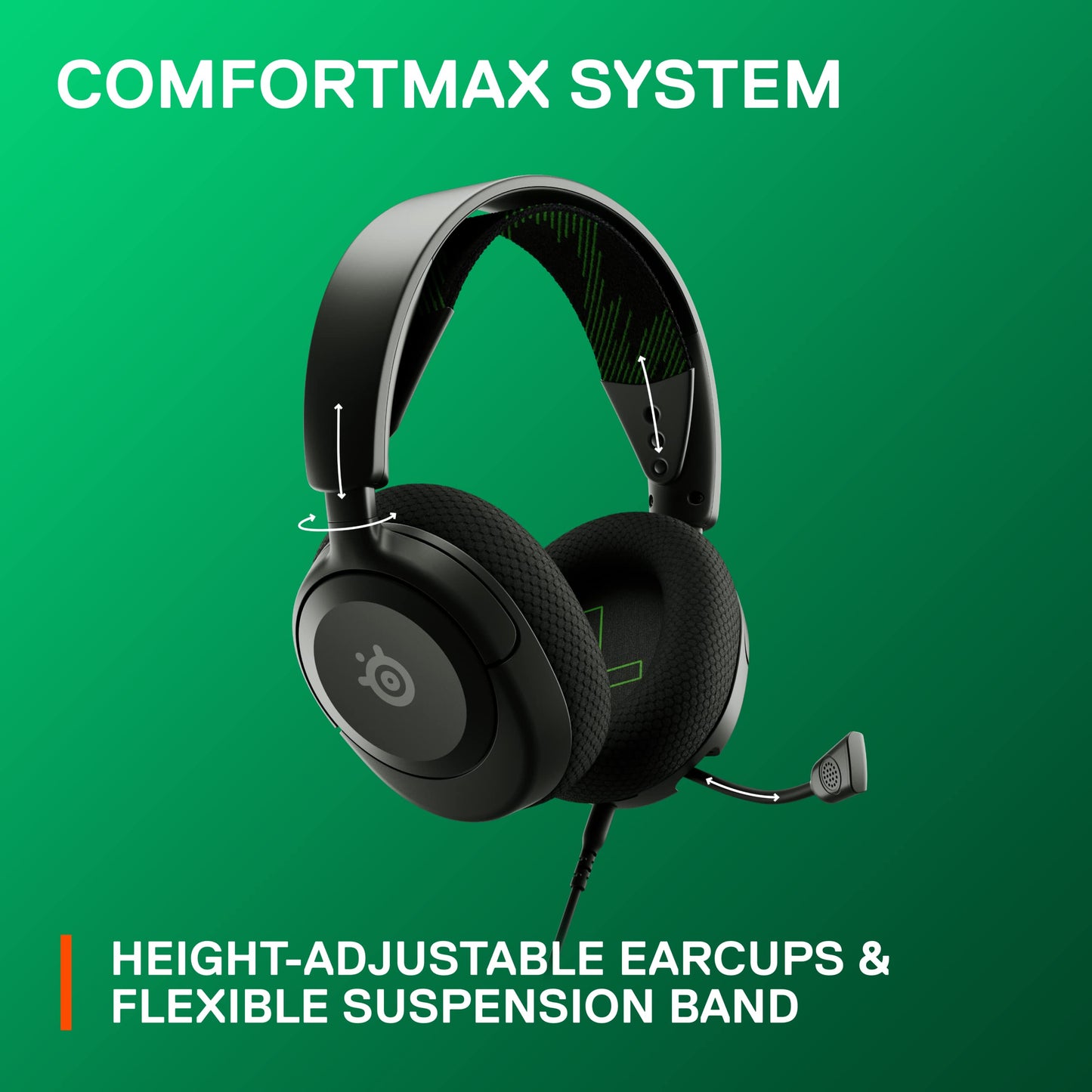 SteelSeries Arctis Nova 1X Gaming Headset - Signature Arctis Sound - ClearCast Gen 2 Mic - Xbox Series X|S, PC, PlayStation, Switch, and Mobile