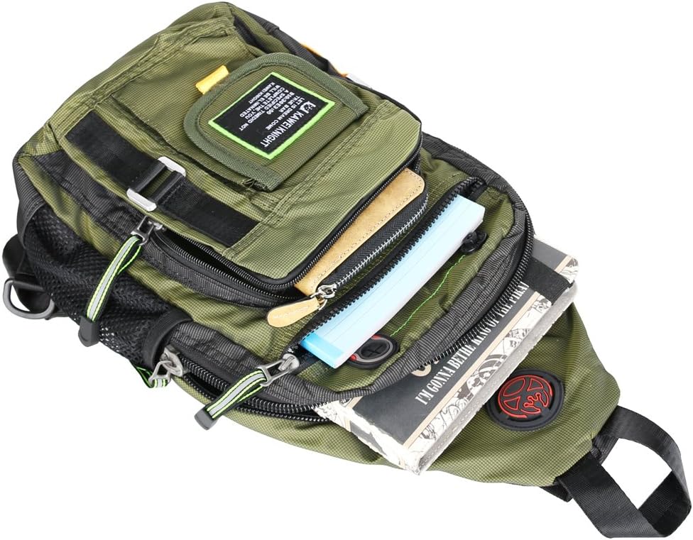 Vanlison Crossbody Sling Bag Small Backpack for Men Women Teens Bag