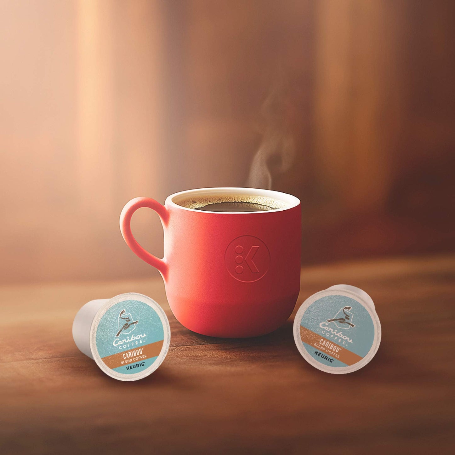 Caribou Coffee Caribou Blend Keurig Single-Serve K-Cup Pod, Medium Roast Coffee, 12 Count