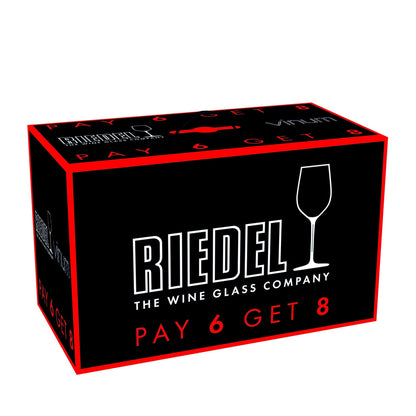 Riedel Vinum Viognier/Chardonnay Glasses, Pay for 6 Get 8