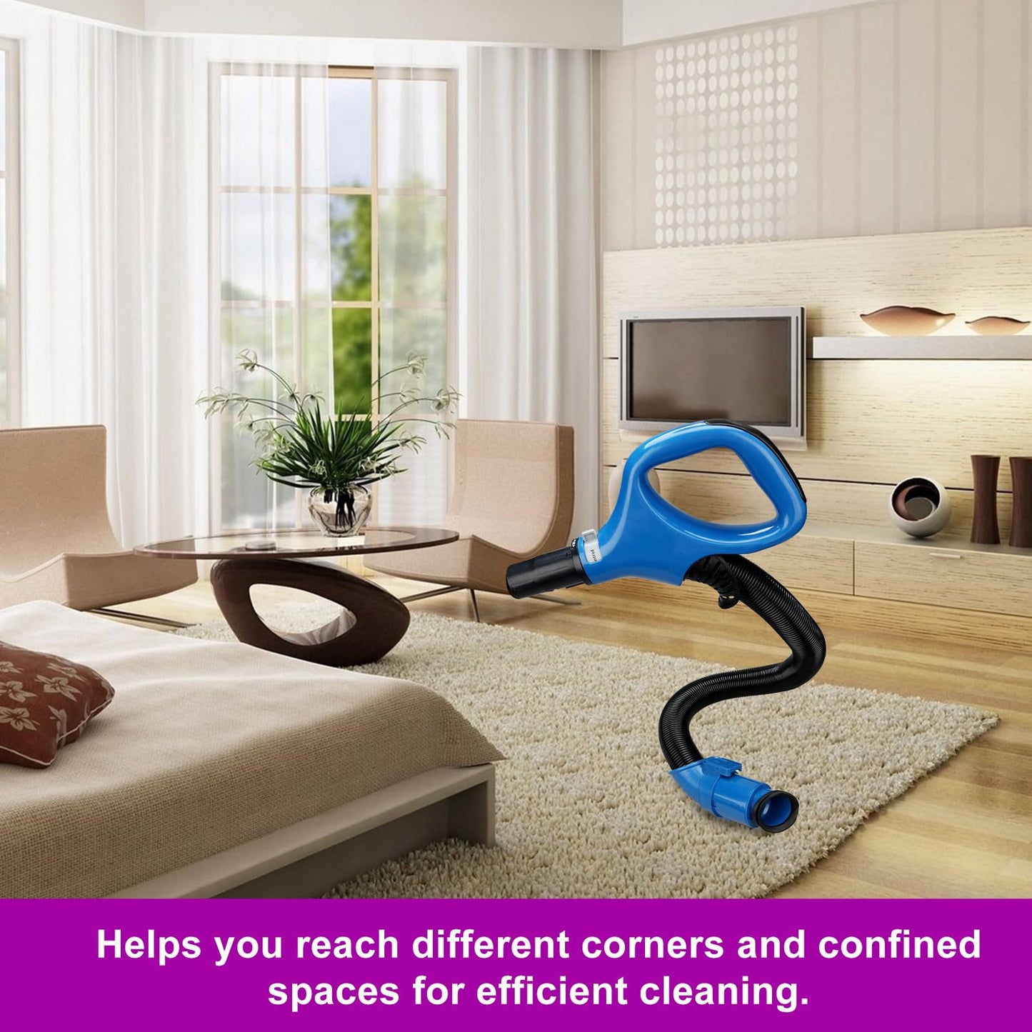 ZU560 Replacement Hoses Handle for Shark Navigator Rotator Lift-Away Upright Vacuum Models (ZU560 Blue) ZU561 ZU562 (UV725 Gray) UV650 CU520, Shark Vacuum Replacement Parts