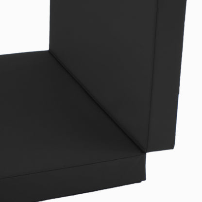 We Sell Mats 4 Inch Thick Bifolding Gymnastics Crash Landing Mat Pad, Safety for Tumbling, Back Handspring Training and Cheerleading, 4 ft x 8 ft, Black