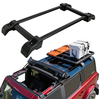 Snailfly Roof Rack Cross Bars 4PCS for Ford Bronco 2021-2026 Hard Top Only 2-Door & 4-Door - Aluminum Rooftop Cargo Luggage Carrier, Low Profile, (Not for Bronco Sport,Raptor, 4Door Badlands 2.7L)