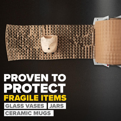Scotch Cushion Lock Protective Wrap Refillable Dispenser, Sustainable Packaging Solution for Packing, Shipping and Moving, for 12 Inch Wide Wrap (PCW-121000-D)