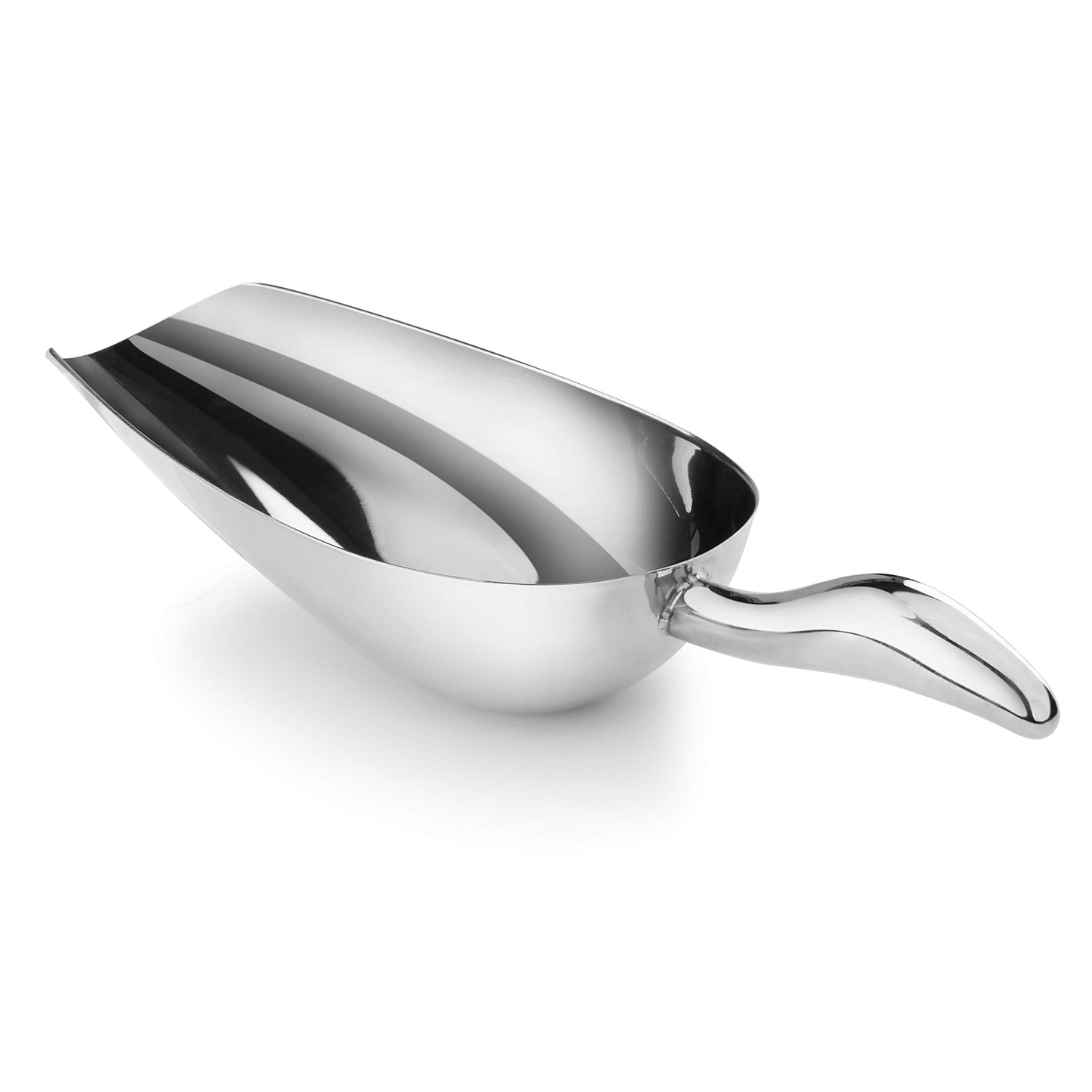 New Star Foodservice 1028546 Stainless Steel Bar Ice Flour Utility Scoop, 36-Ounce
