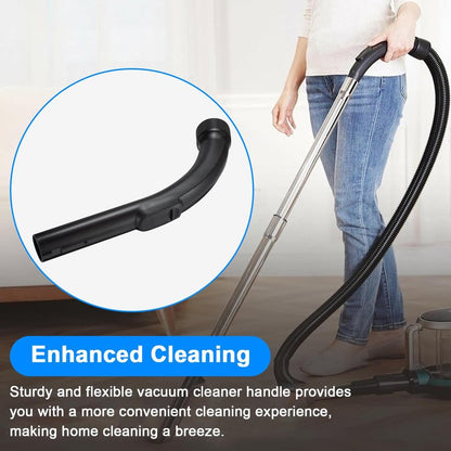 Vacuum Plastic Bent End Hose for Miele S2110, S501, S524 Compact C1,C2,C3,S4,S5 Vacuum Attachments 9442601, 5269091, 5269090, 9442600 Vacuum Cleaner Parts Vacuum Hose