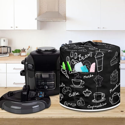 Dust Cover for Kitchen Instant Pot Accessories, 3 Quart Pressure Cooker Air Fryer Rice Cooker Dust Protection with