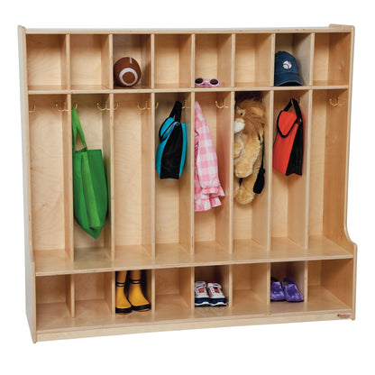 Wood Designs WD51008 8 Section Seat Locker