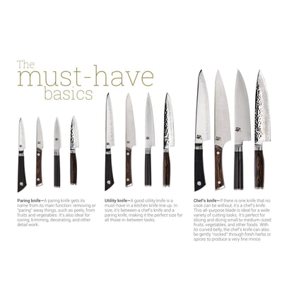 Shun Classic 8 Pc Student Knife Set