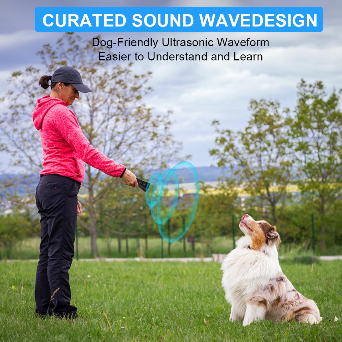 QZC Super Ultrasonic Dog Chaser,Training Dog Banish Dog Machine,Stop Animals Attacks Aggression