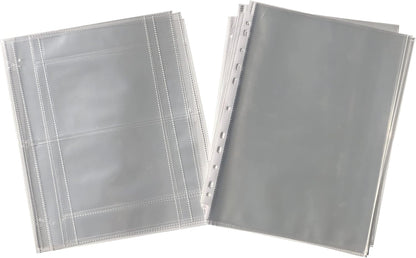 Recipe Binder Refill Pages: 30 4x6 Recipe Cards, 20 A4 Recipe Cards, 45 Page Protectors