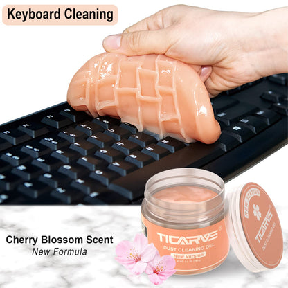 TICARVE Cleaning Gel for Car Detail Putty Car Vent Cleaner Putty Gel Detail Auto Tools Car Interior Cleaner Cleaning Mud for Car and Keyboard Cleaner Slime 2024 Upgrade