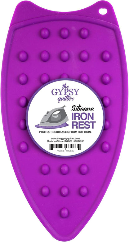 Gypsy Quilter Silicone Purple Iron Rest