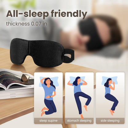 Pack of 100 Disposable Sleep Eye Mask for Men Women, Blindfold Eye Mask Shade Cover for Sleeping, Night Sleep Mask, Block Out Light, Soft Comfort Eye Shade Cover for Travel Yoga Nap