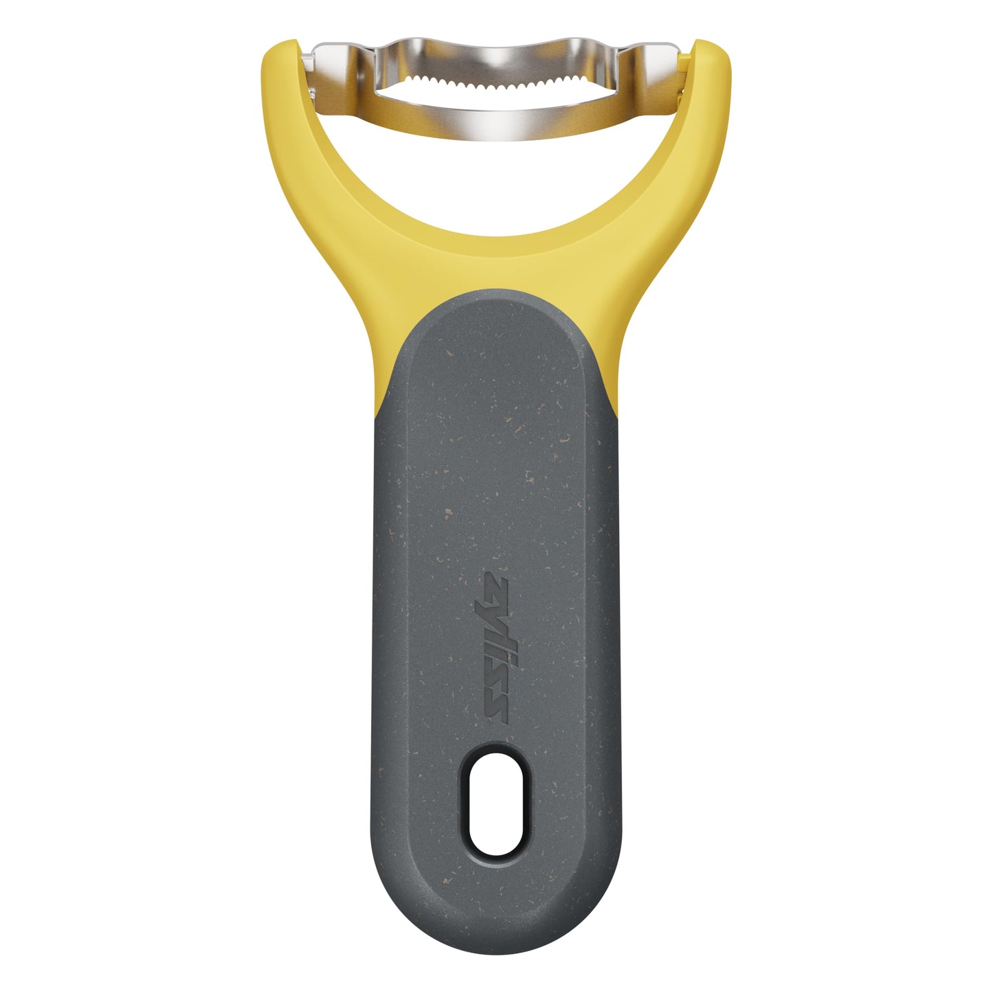 Zyliss Corn Stripper – Extra Sharp Corn on the Cob Stripper Tool & Kernel Remover with Stainless Steel Serrated Blade – Ergonomic Handle – Dishwasher Safe – Yellow/Black