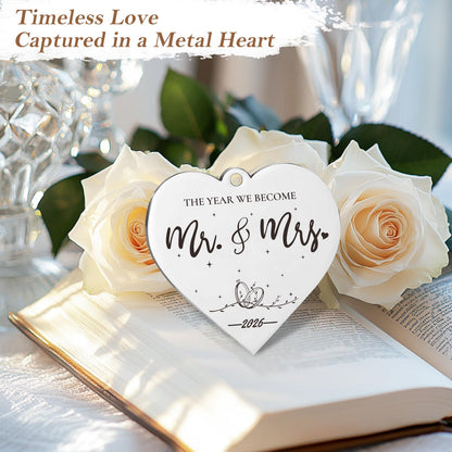 PIKPEOD Wedding Gifts for Couples 2026, Engagement Gifts for Couples, Personalized Mr and Mrs Wedding Gift for Newlyweds, Bridal Shower Gift for Bride to Be, Rotating Floating Wedding Picture Frame 4x6