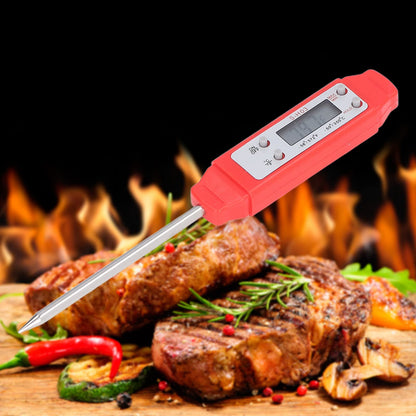 Akozon Digital Food Thermometer Automatic Calibration Pen High Accuracy Electronic Pocket Thermometer Yellow Home and Family Appliance and Decor