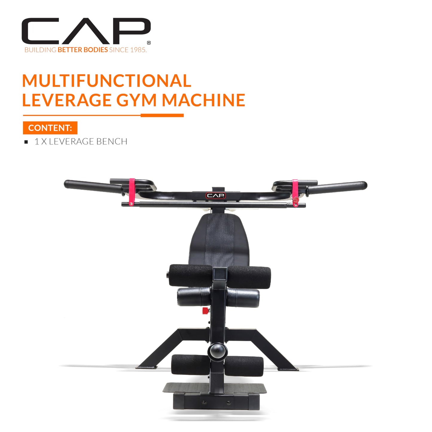 Cap Barbell Multifunctional Leverage Gym Machine for Full-Body Strength Training