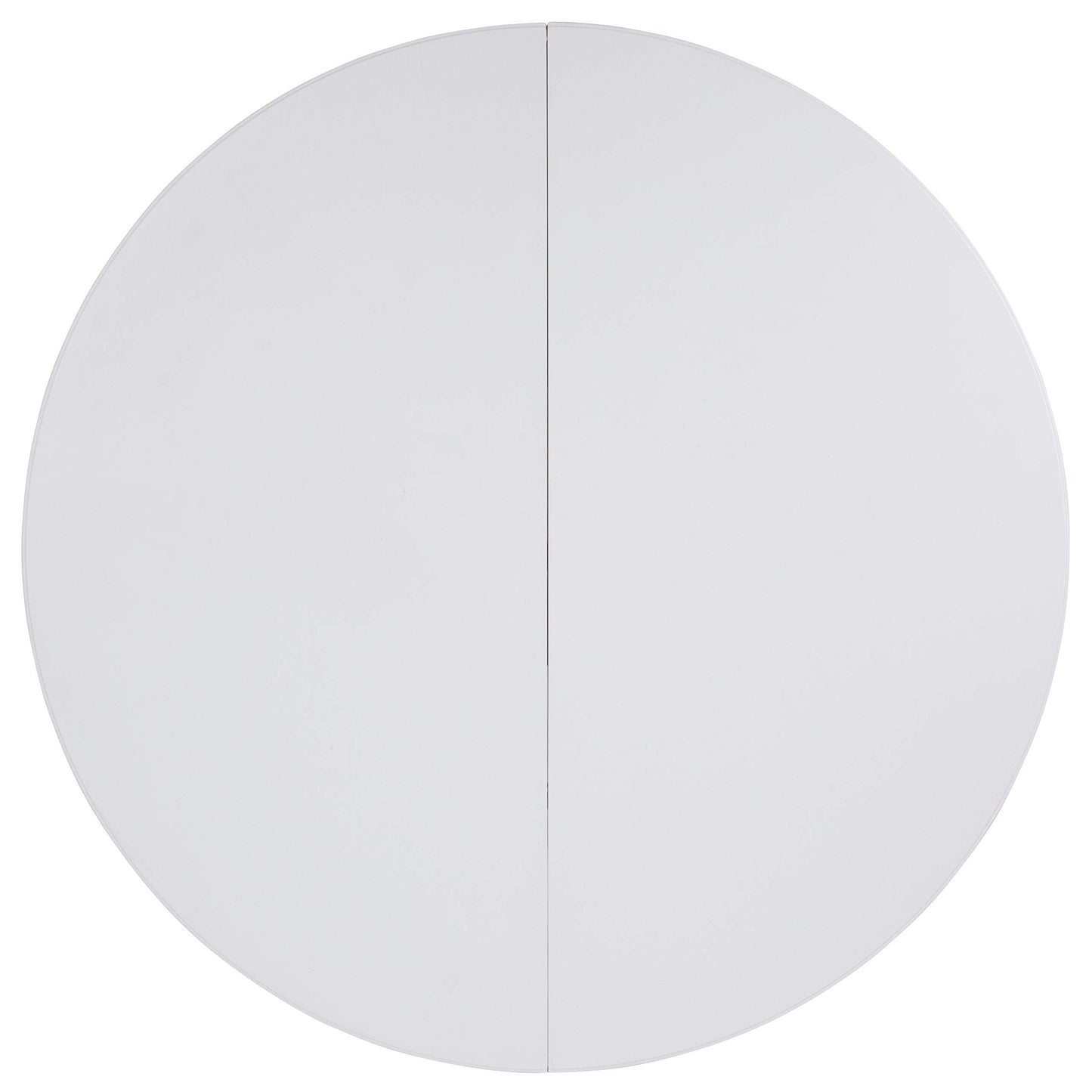 Flash Furniture Stonewall 6' Round Plastic Folding Event Table with Carrying Handle, Bi-Fold Banquet Table for Indoor/Outdoor Events, White