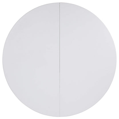 Flash Furniture Stonewall 6' Round Plastic Folding Event Table with Carrying Handle, Bi-Fold Banquet Table for Indoor/Outdoor Events, White