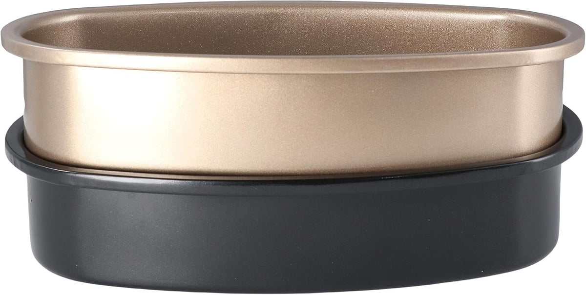 Non-Stick Loaf Pan, Loaf Tray Bakeware, Kitchen Carbon Steel Oval Shaped Bread Mould