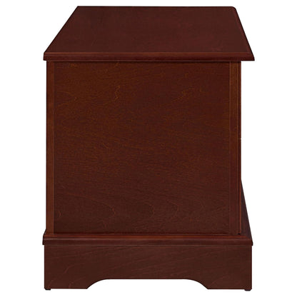 Lonergan Cedar Chest: Romantic Storage Chest for Wool Blankets/Coats (Warm Brown)