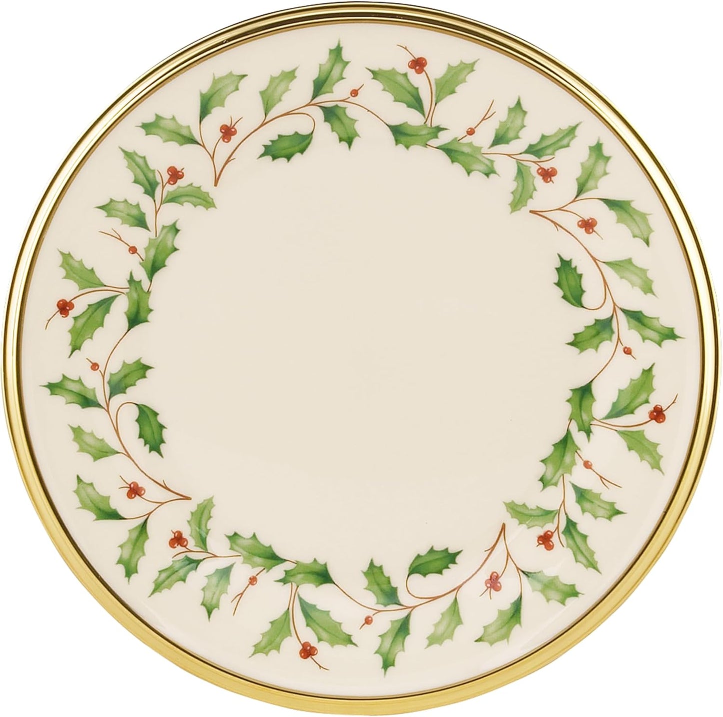 Lenox 146504020 Holiday Bread & Butter Plate, Christmas Dinnerware