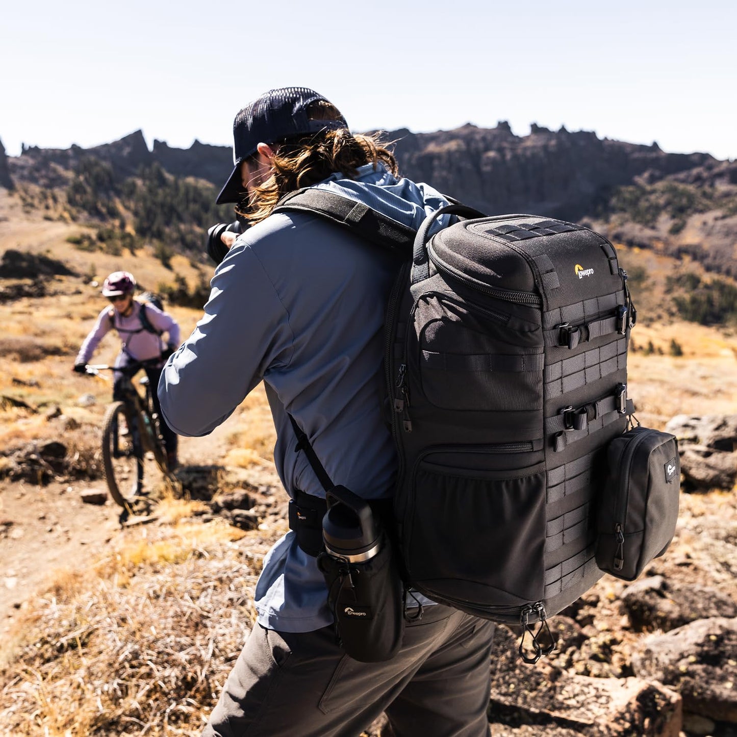 Lowepro ProTactic BP 450 AW III Camera Backpack, 4-point Access, Professional Camera Bag, DSLR/Drones/Mirrorless, Up to 16" Laptop, Rain Cover, for Photographer,Videographer, Volume 28L
