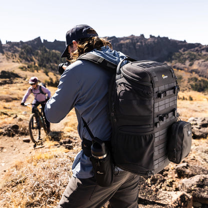 Lowepro ProTactic BP 450 AW III Camera Backpack, 4-point Access, Professional Camera Bag, DSLR/Drones/Mirrorless, Up to 16" Laptop, Rain Cover, for Photographer,Videographer, Volume 28L