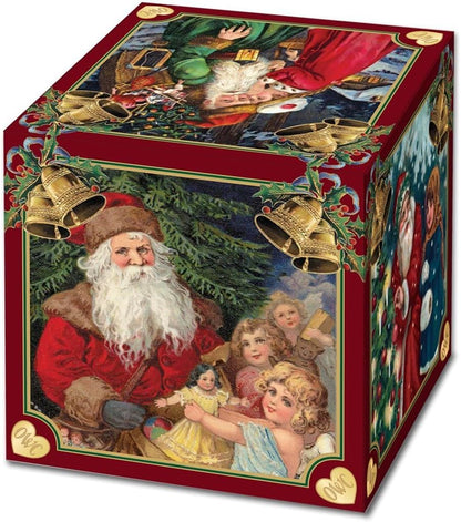 Glass Blown Ornament with S-Hook and Gift Box, Holiday Shopping Bag Selection (32396)