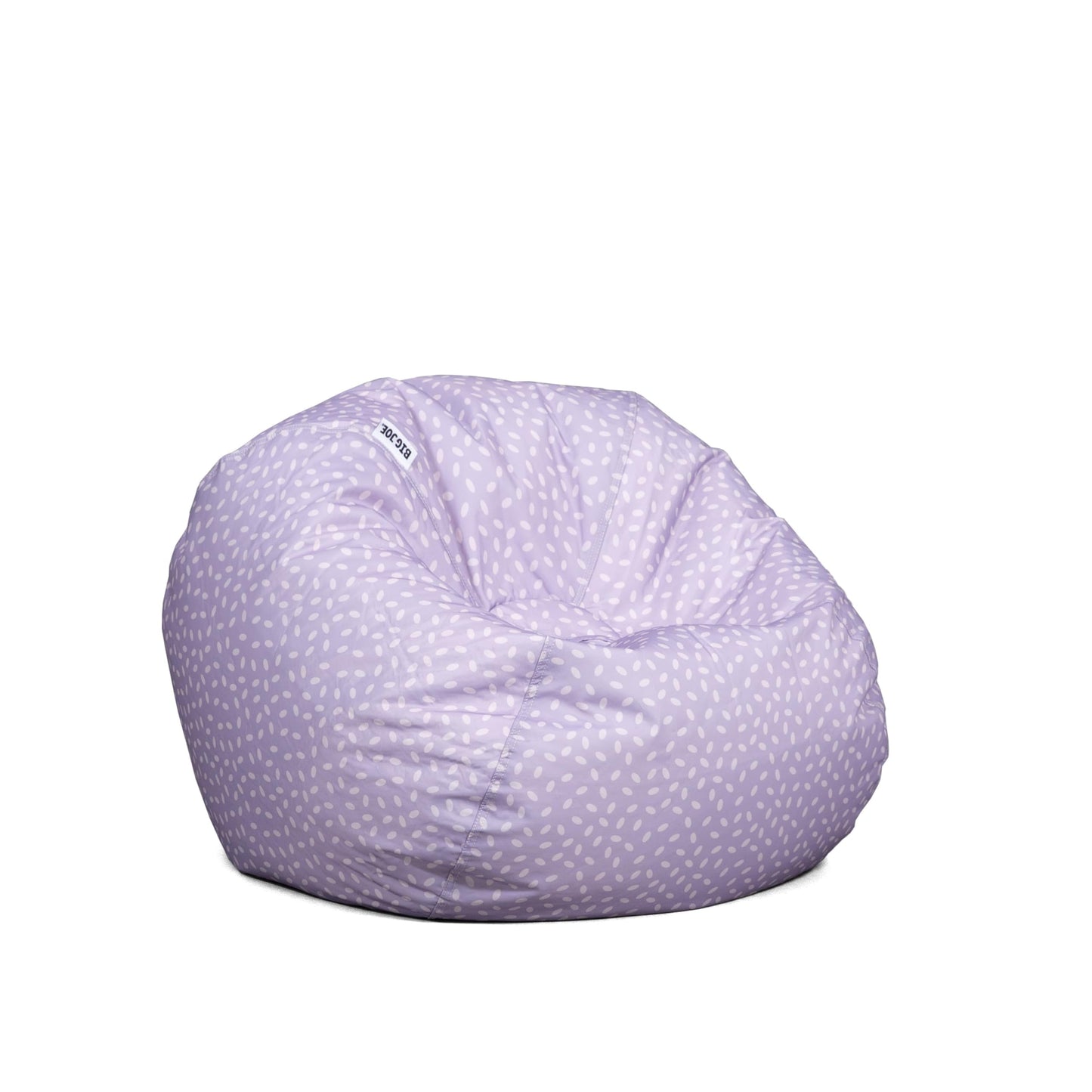 Big Joe Classic Bean Bag Chair, Mini Clouds Oat Smartmax, Durable Polyester Nylon Blend, 2 feet Round