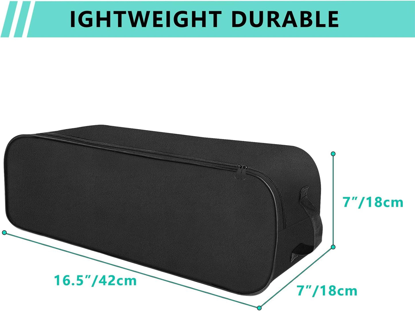 SIRUITON Portable Vacuum Cleaner Accessory Storage Bag for ThisWorx HOTOR Car Vacuum Cleaner & Accessories