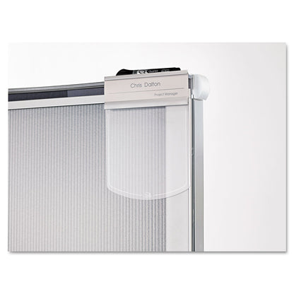 Quartet Privacy Screen, 64" x 38" Translucent Portable Wall Divider, Adjustable Height, Sturdy Aluminum Frame on Wheels, Includes Attachable White Board (WPS2000)