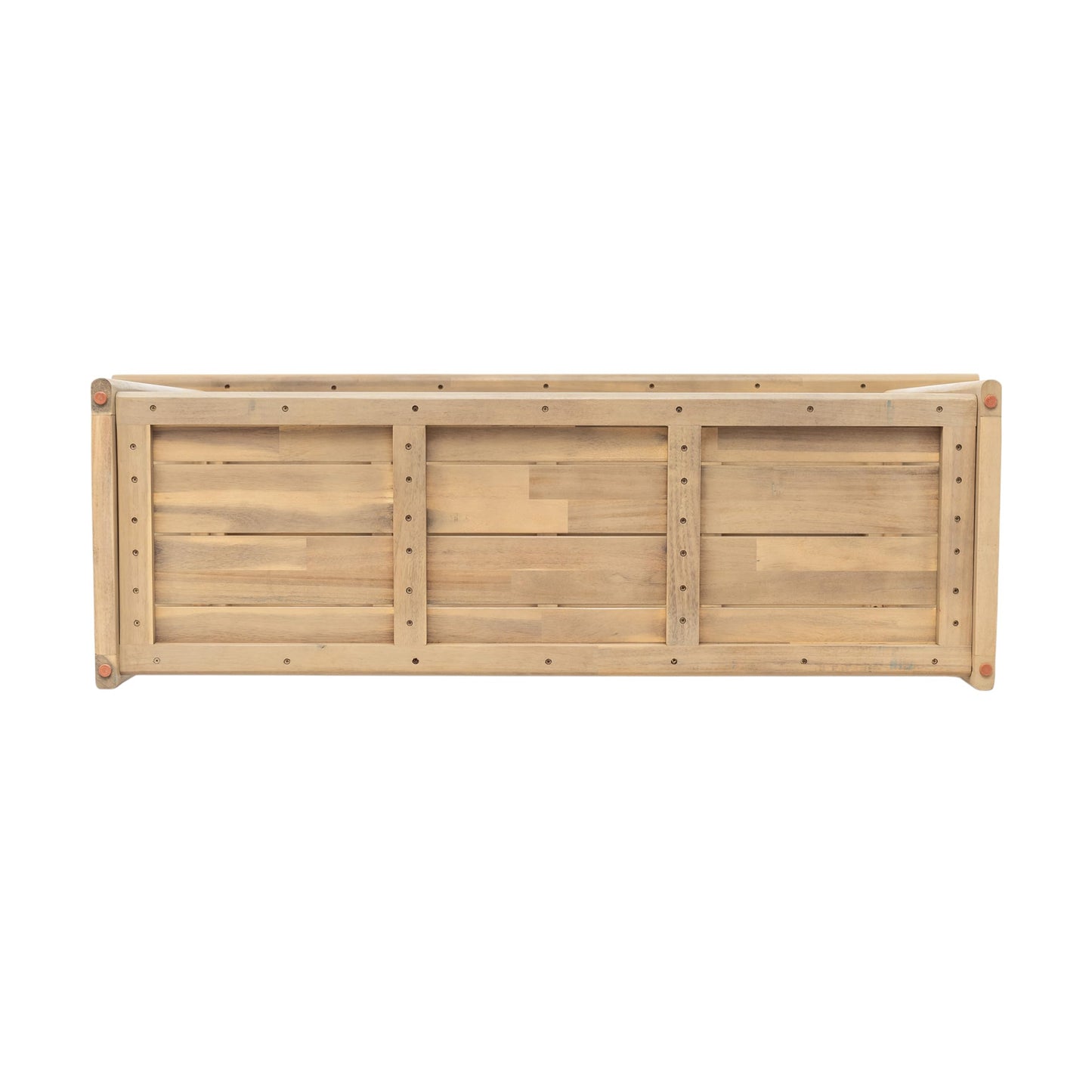 Christopher Knight Home Joei Indoor/Outdoor 2-Tier Console Table, Narrow Console Table for Entryway, Farmhouse Solid Wood Buffet Table with Bottom Shelf, Light Teak