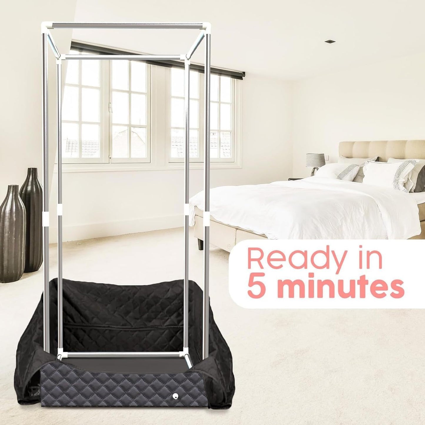 YXKJZHF Portable Steam Sauna Box, Personal Sauna Tent Kit for Home Spa, Indoor Sauna Relaxation with Steam Generator