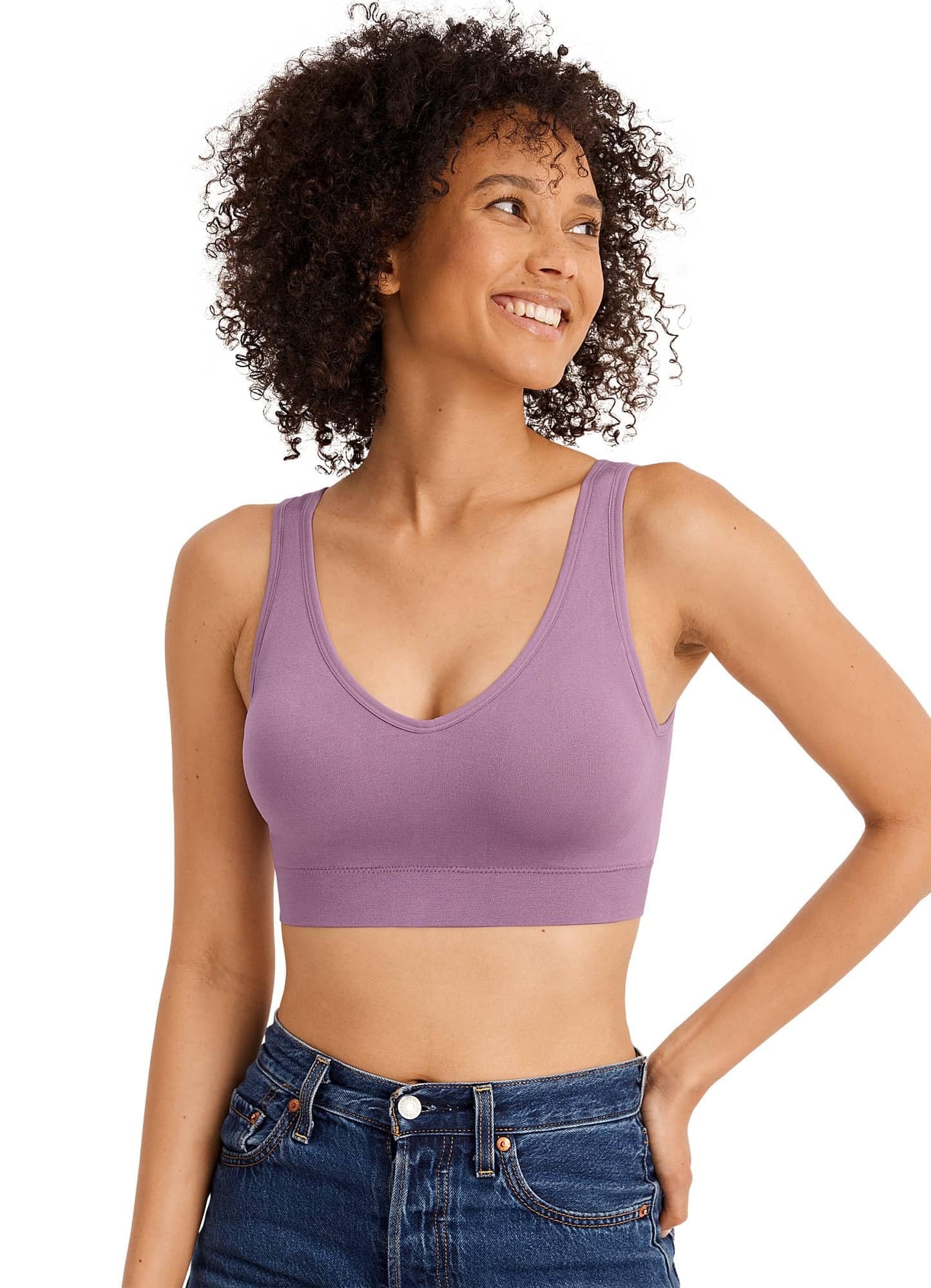 Jockey Women's Bra Seamfree Back Smoothing Bralette