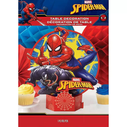Spider-Man Webbed Wonder Table Decoration - 11.4" (Pack of 1) - Durable Material - Perfect for Superhero Fans and Themed Celebrations