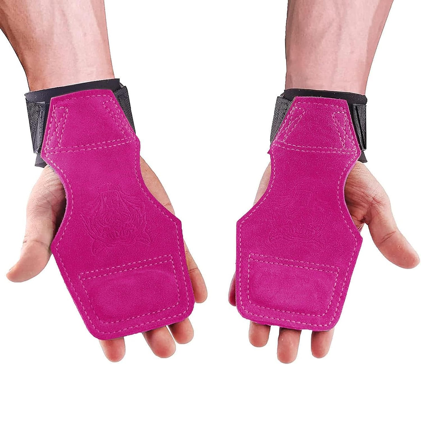 Wrist Straps for Weightlifting for Maximum Grip Support - Lifting Deadlift Strap & Weight Lifting Grips Gloves for Working Out Pull Up Deadlifting & Shrugs