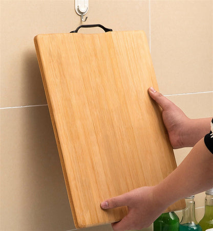 Cutting Board for Kitchen,Wood Charcuterie Cheese Board,Wooden Chopping Block with Side Handles