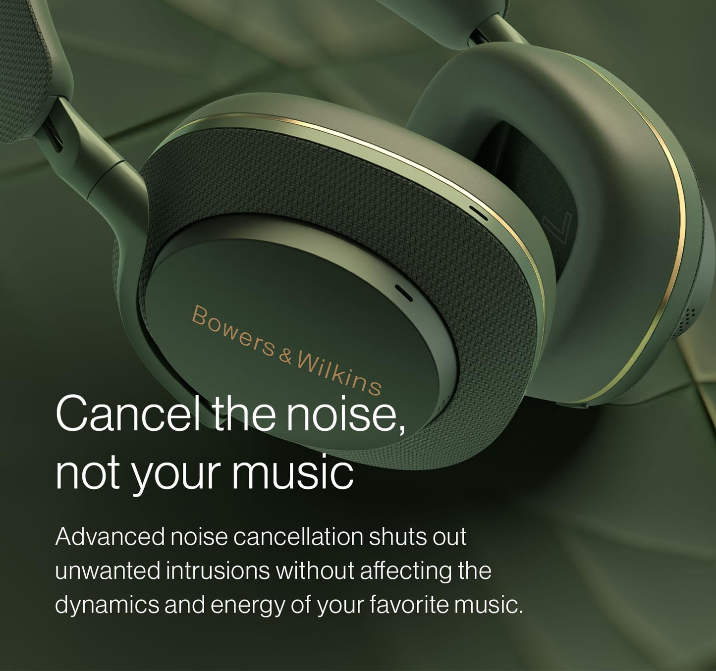 Bowers & Wilkins Px7 S2e Bluetooth Headphones Over Ear, Enhanced Noise Cancellation & Transparency Mode, Crystal-Clear Calls, 30-Hour Playback, Anthracite Black, Over-Ear Headphones