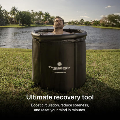 The Pod Company Standard Ice Bath Tub (Ice Pod Pro, Standard Chiller (41°F))