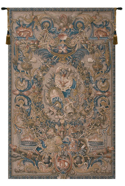 Feu Belgian Tapestry Wall Hanging - 55 in. x 82 in. Cotton/Viscose/Polyester by Charlotte Home Furnishings