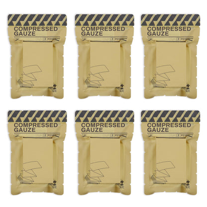 RHINO RESCUE Sterile Compressed Gauze for Emergency Wound Dressing+IFAK Trauma Kit with C-A-T Tourniquet(PRO, Coyote)
